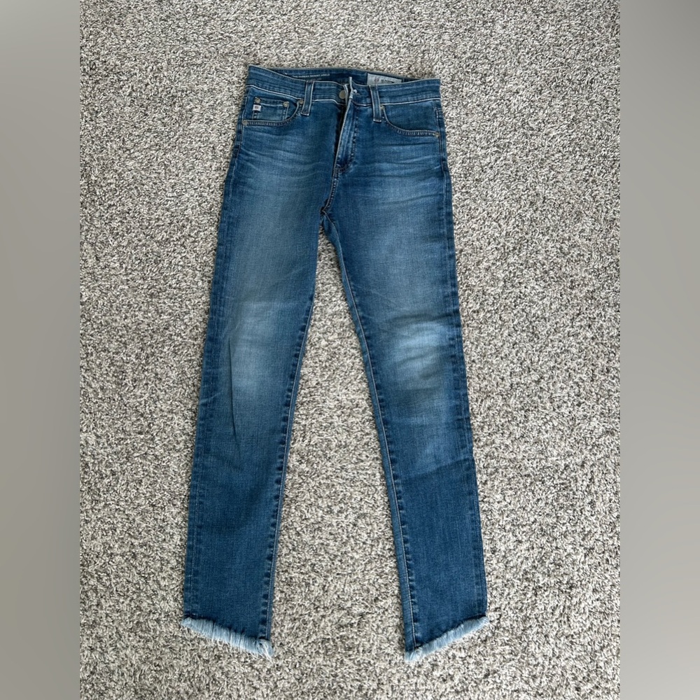AG Adriano Goldschmied The Farrah High Rise Skinny Ankle Size 27R